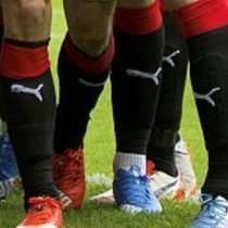 Black & Red Socks