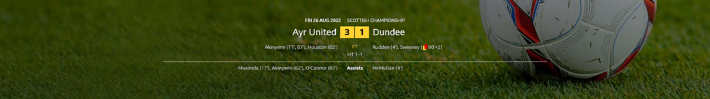 Screenshot 2022-08-26 at 22-13-37 Akinyemi double as leaders Ayr beat Dundee.png