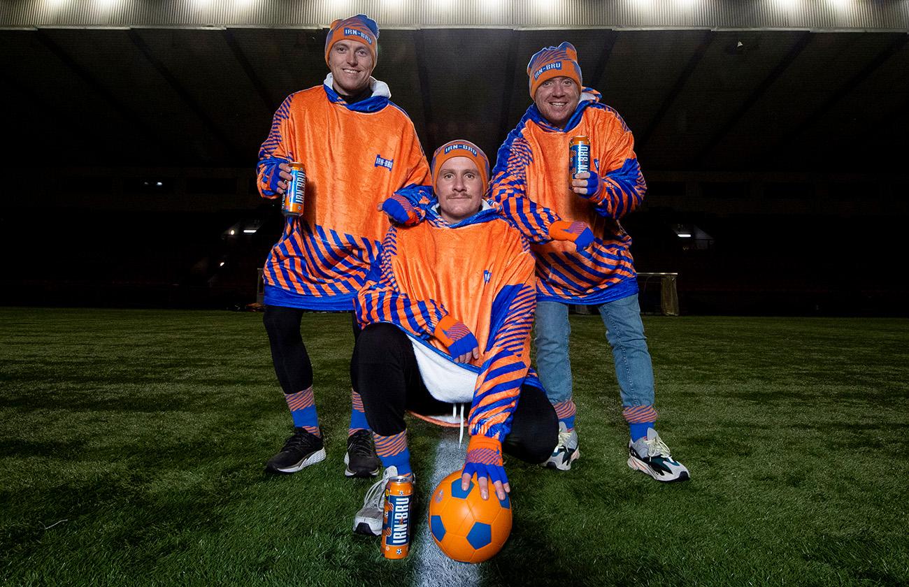 Irn Bru Winter Footy Kits